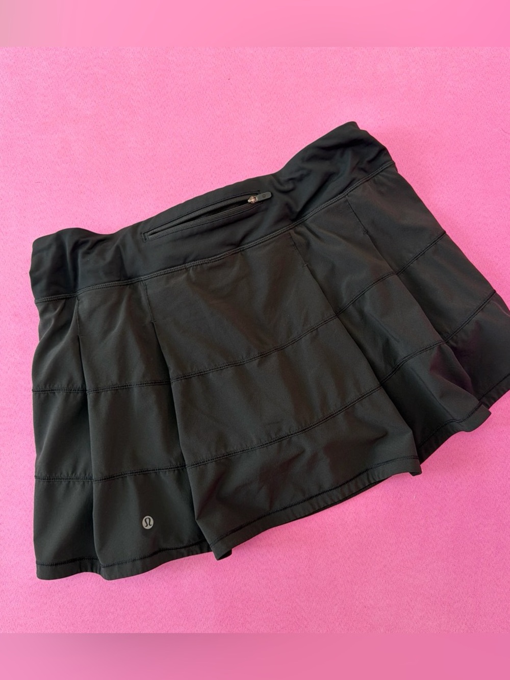 Lululemon Mid Rise Pace Rival Skirt 12